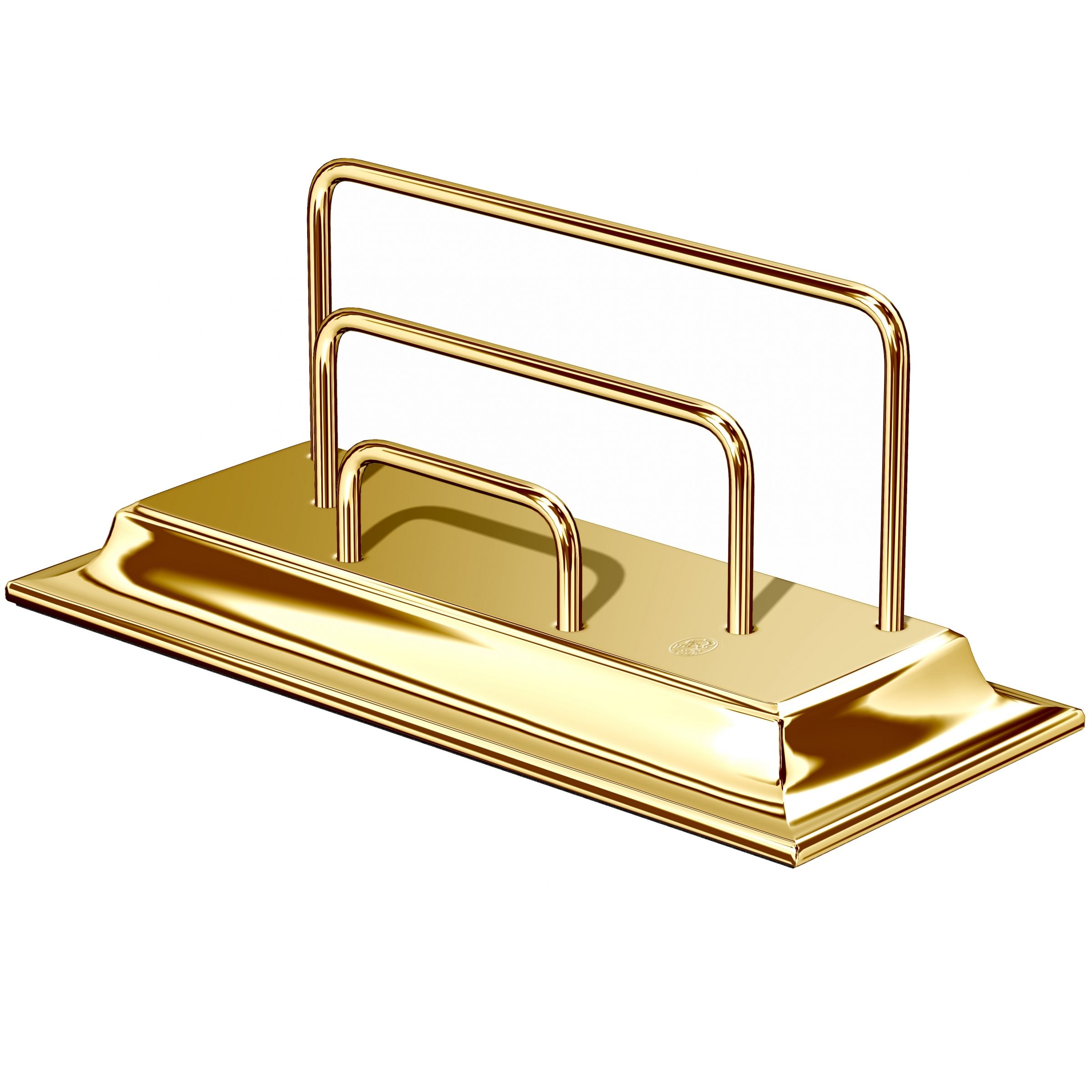 Parlak Gold Zarf Tutacağı M-672L