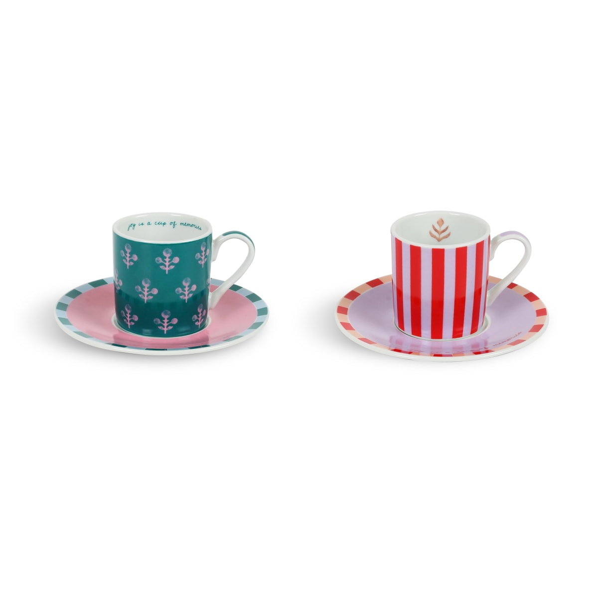Joy Collection 2 li Türk Kahvesi Fincanı Set / Hediye Kutulu