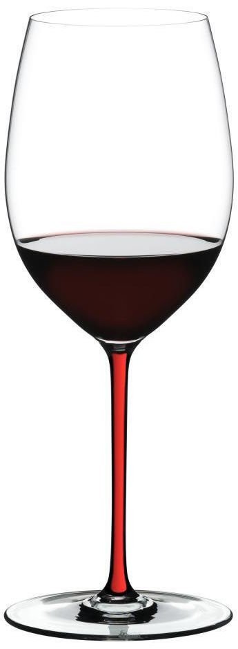 Fatto A Mano Cabernet/Merlot Kırmızı Saplı Kırmızı Şarap Kadehi 4900/0D