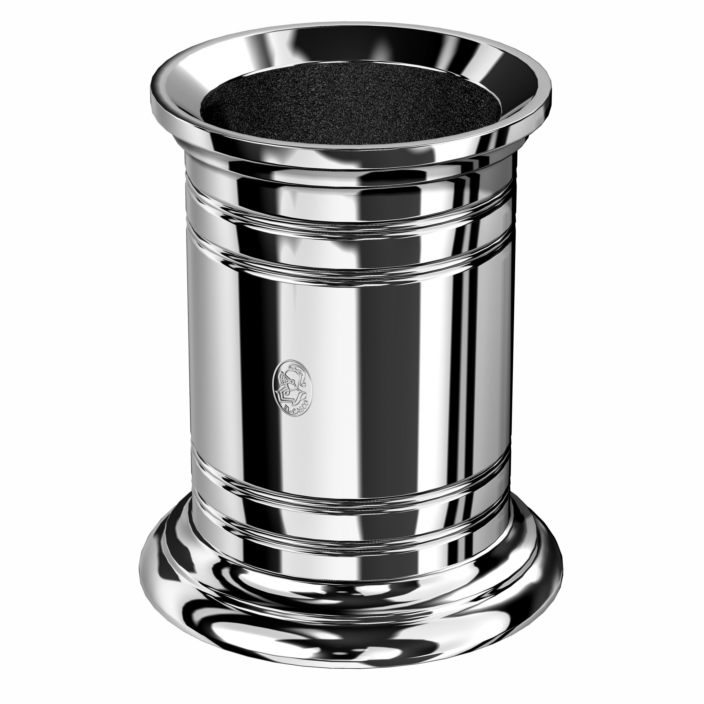 Parlak Krom Geniş Kalemlik M-654CT