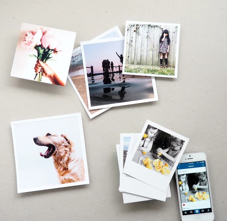 9x9 Kare Kart Fotoğraf Baskı - 35 Adet