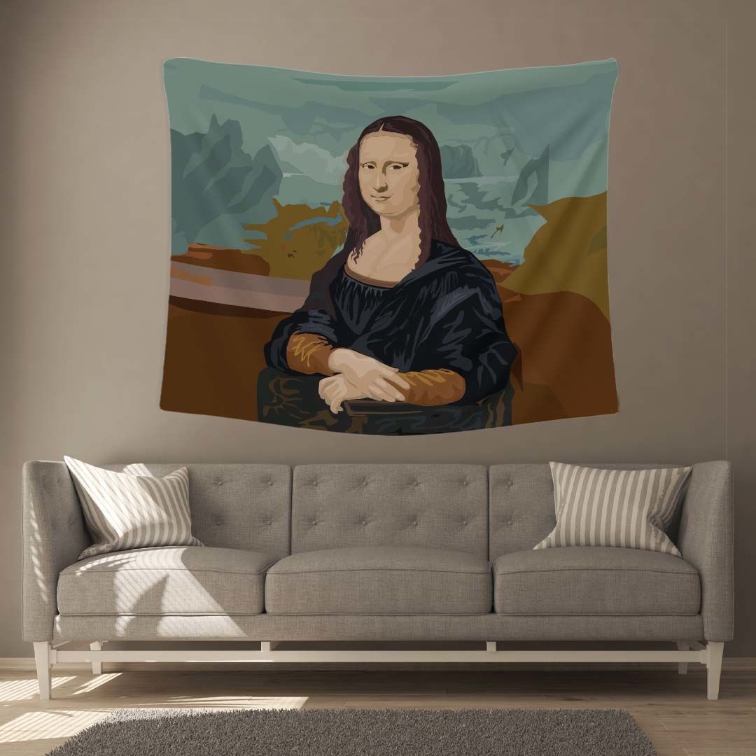 Mona Lisa Duvar Halısı