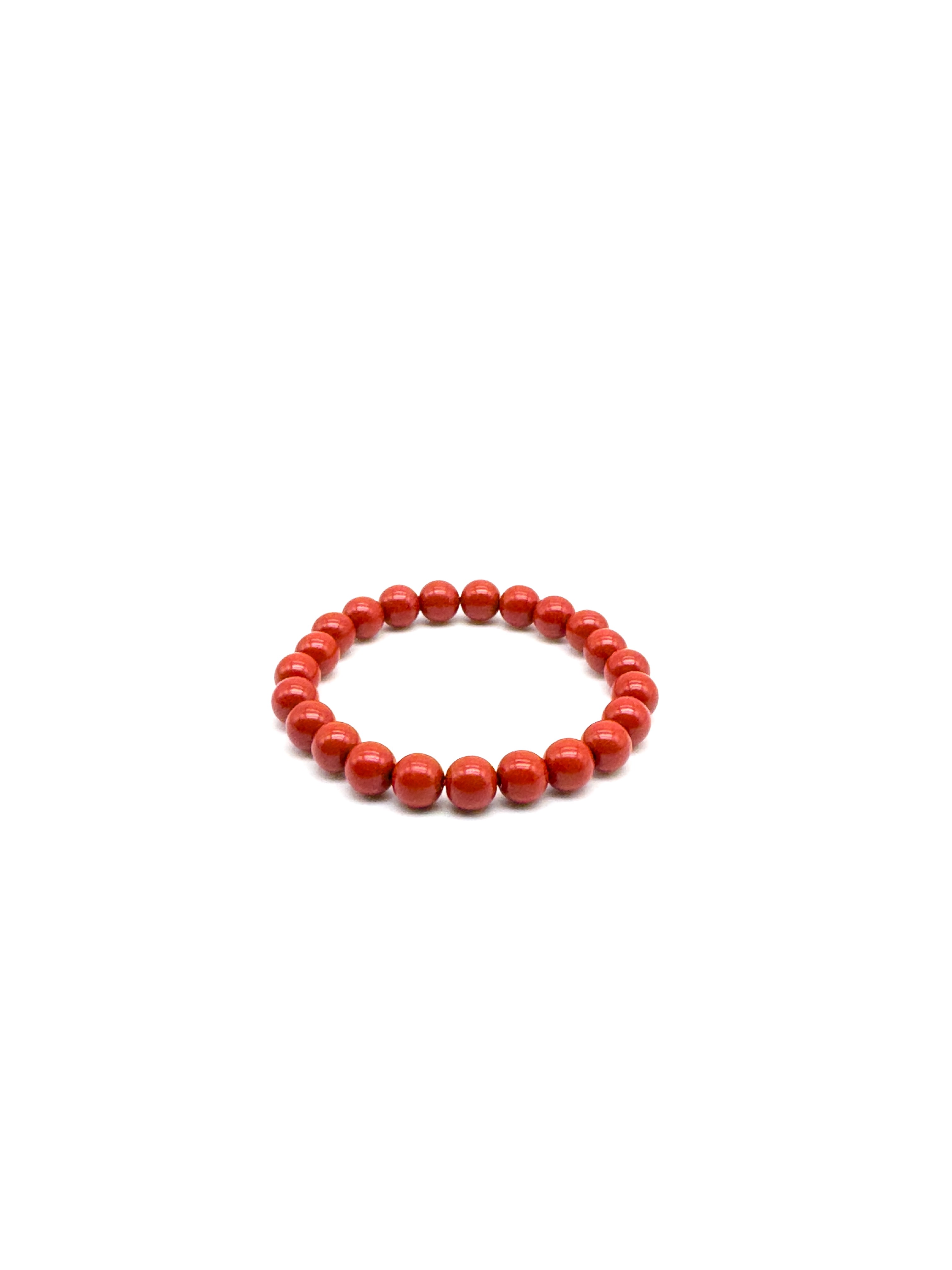 Cinnabar Doğal Taş Bileklik (8mm)