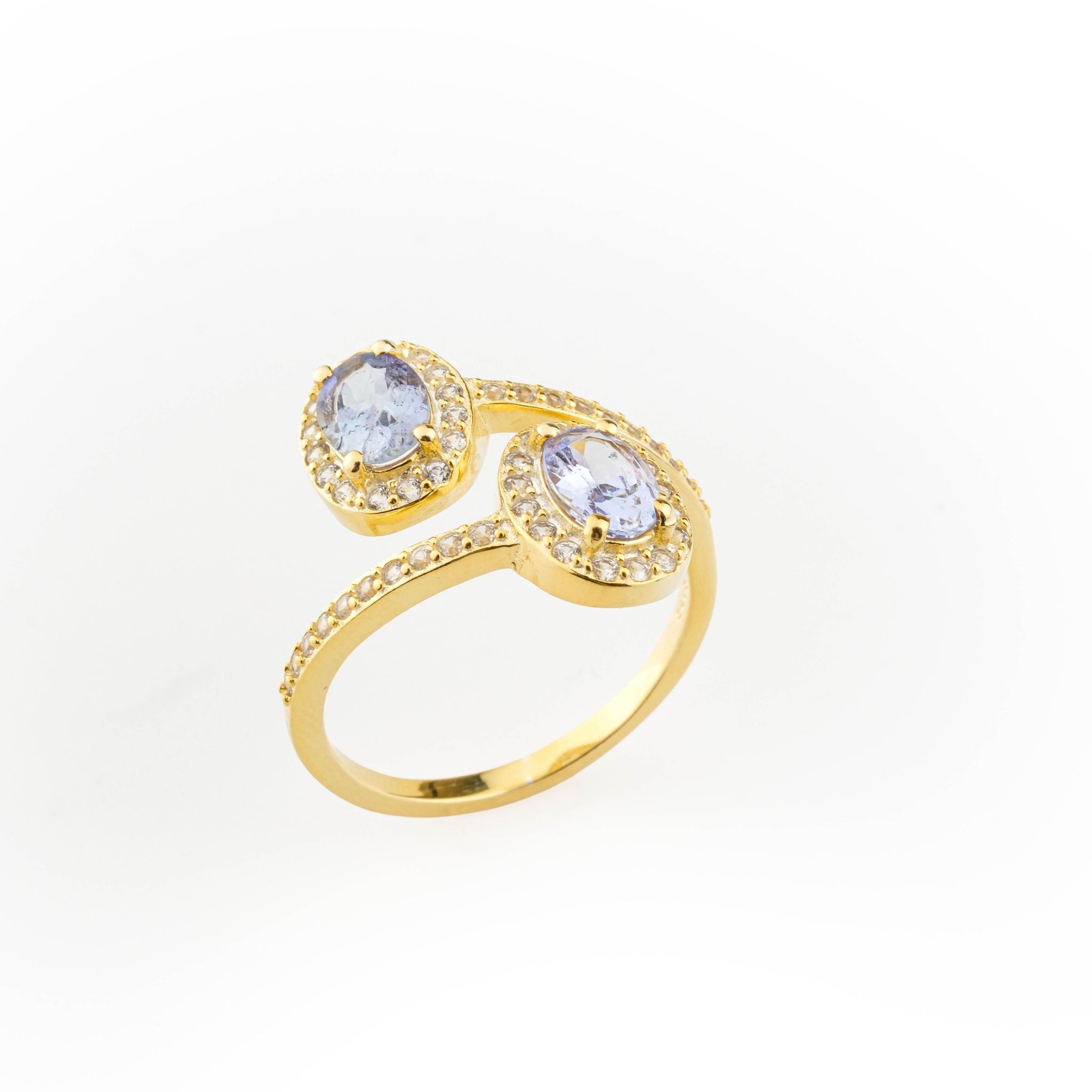 LONDON BLUE TOPAZ GÜMÜŞ YÜZÜK