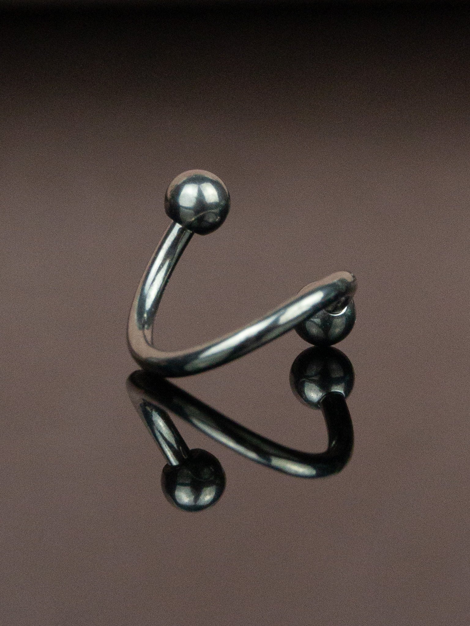 Titanyum Spiral Halka Piercing