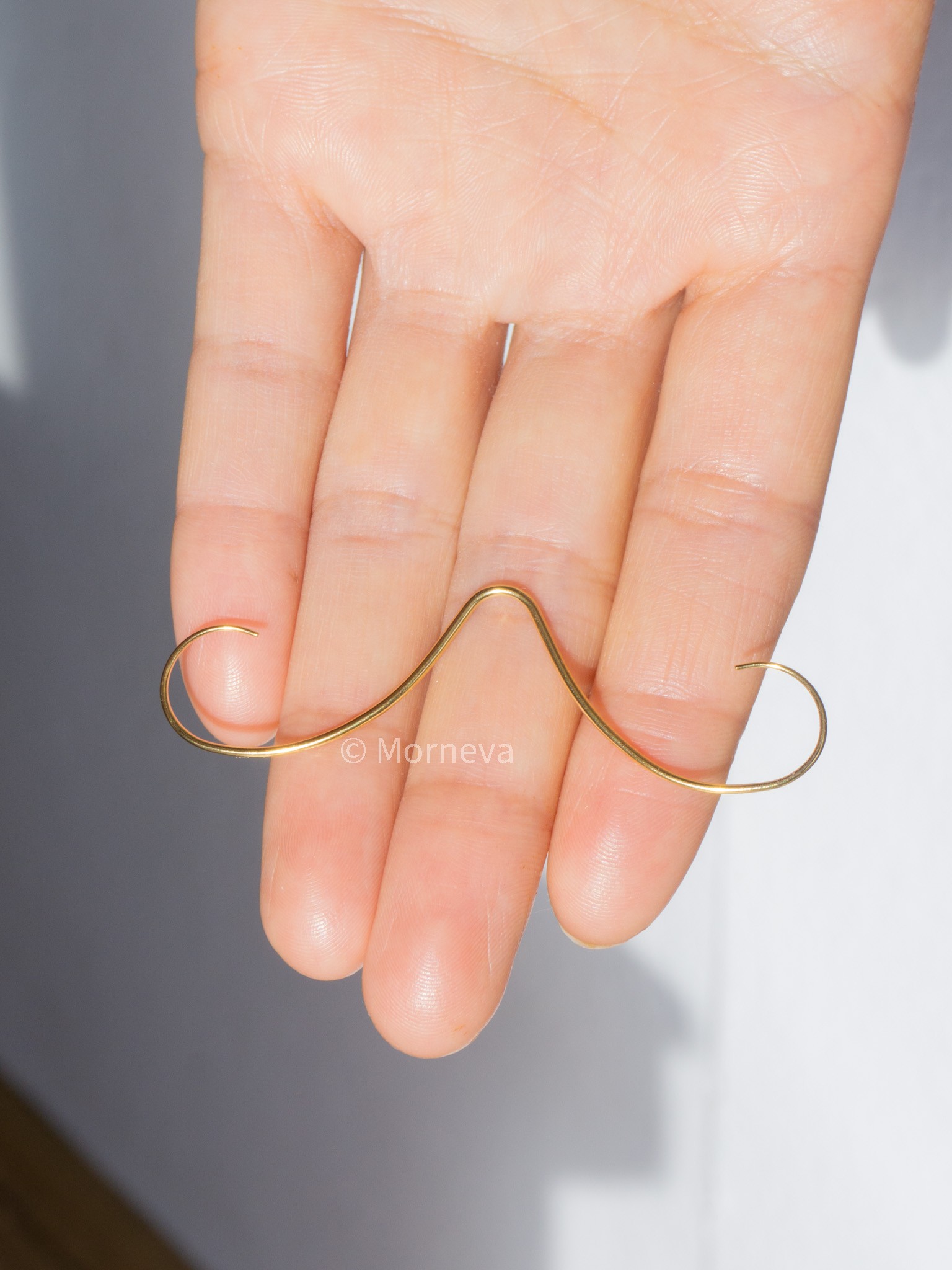 Cerrahi Çelik Bıyık Septum Burun Piercingi