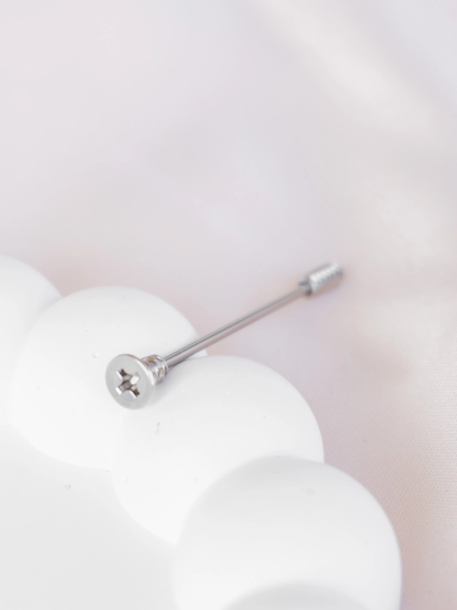 Vida Şekilli Çelik Köprü İndustrial Piercingi