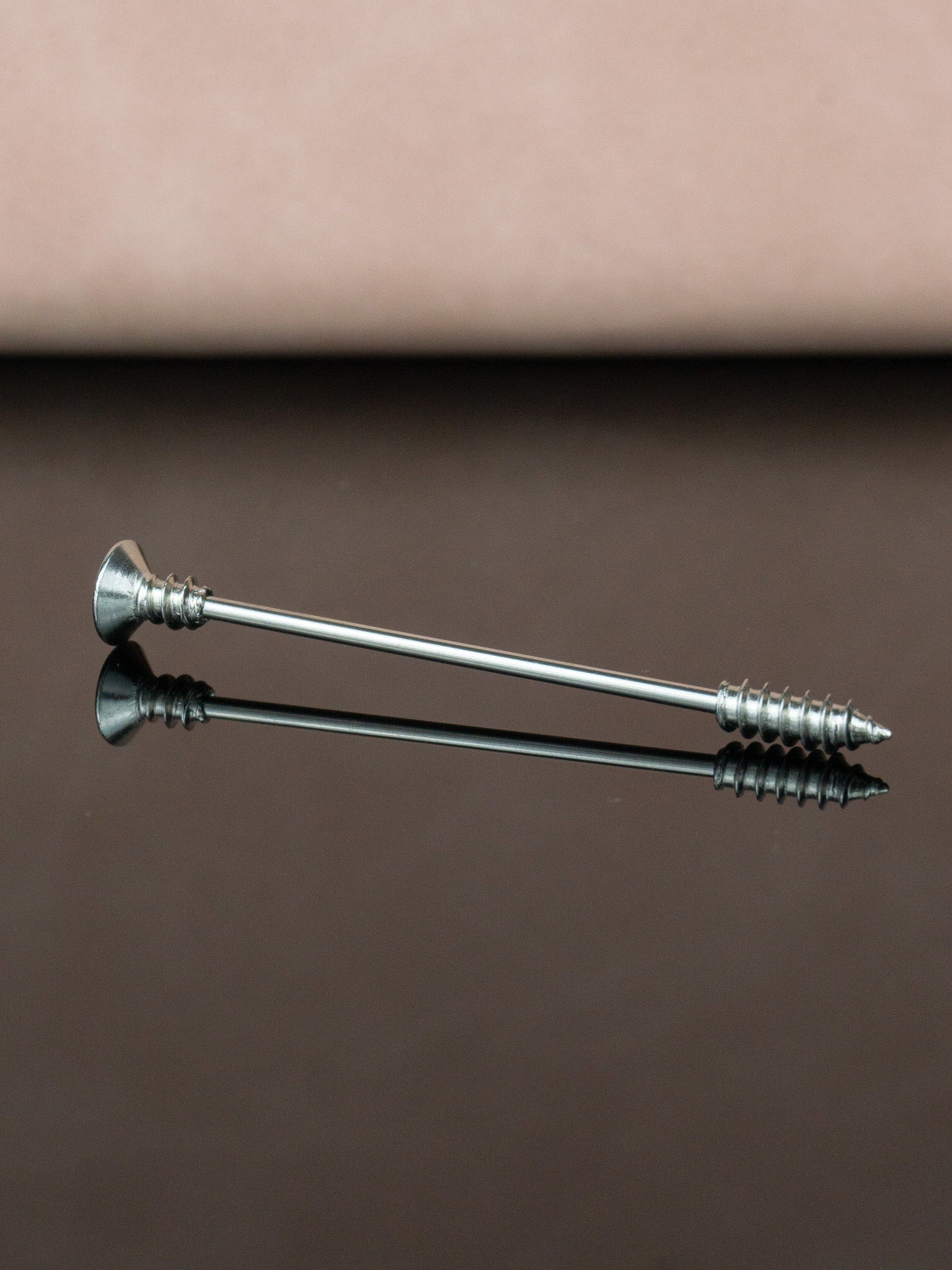 Vida Şekilli Çelik Köprü İndustrial Piercingi