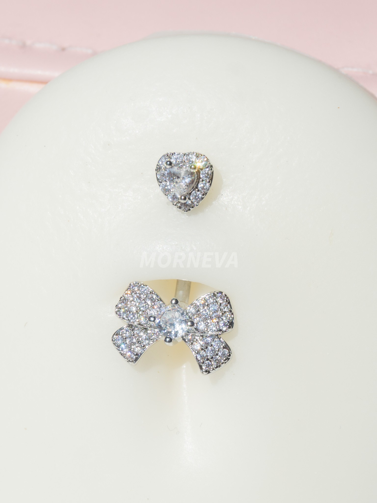 Taşlı Fiyonk Göbek Belly Piercingi 