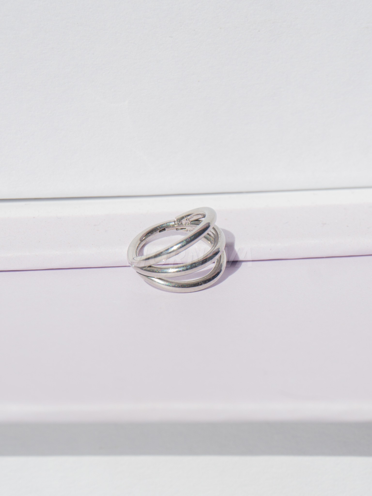 Cerrahi Çelik Tek Delikte Üçlü Görünüm Halka Helix Daith Septum Piercingi (1 Adet)