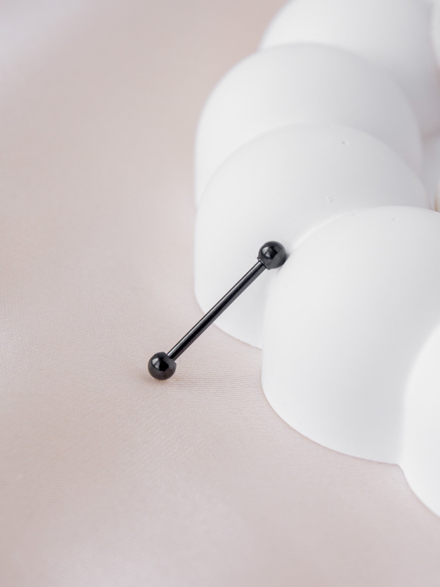 14mm Tüm Renkler Basic Nipple Piercing