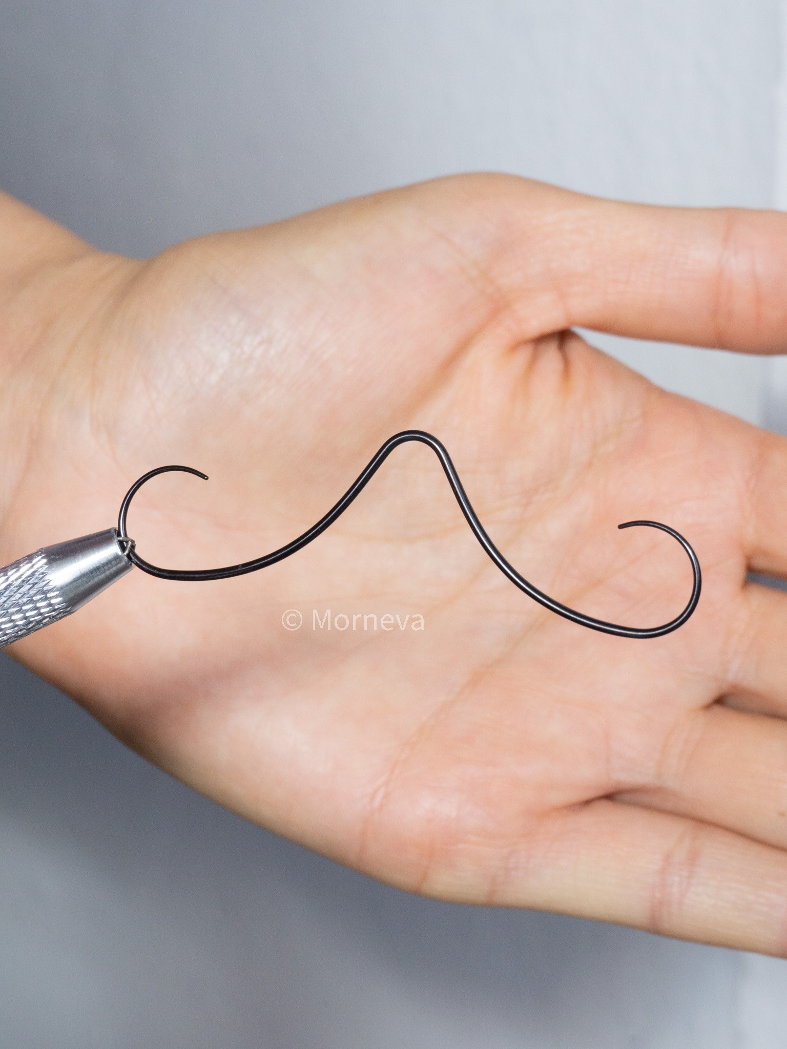 Cerrahi Çelik Bıyık Septum Burun Piercingi
