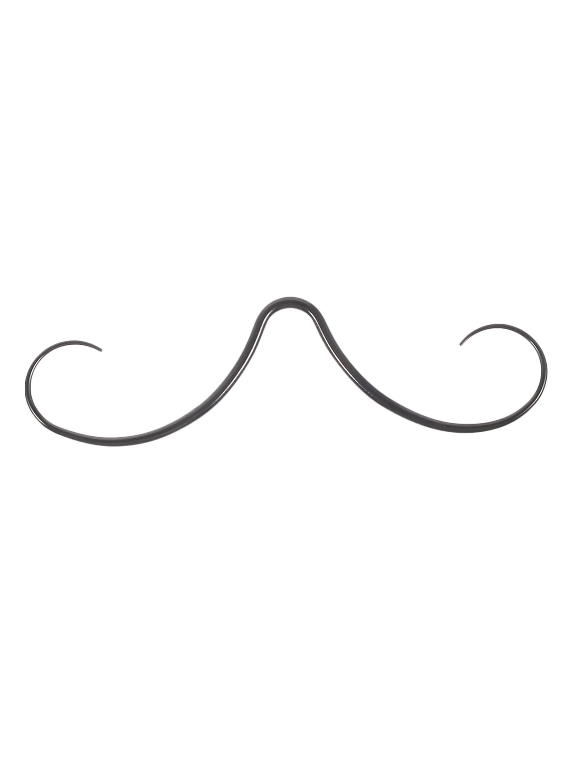 Cerrahi Çelik Bıyık Septum Burun Piercingi