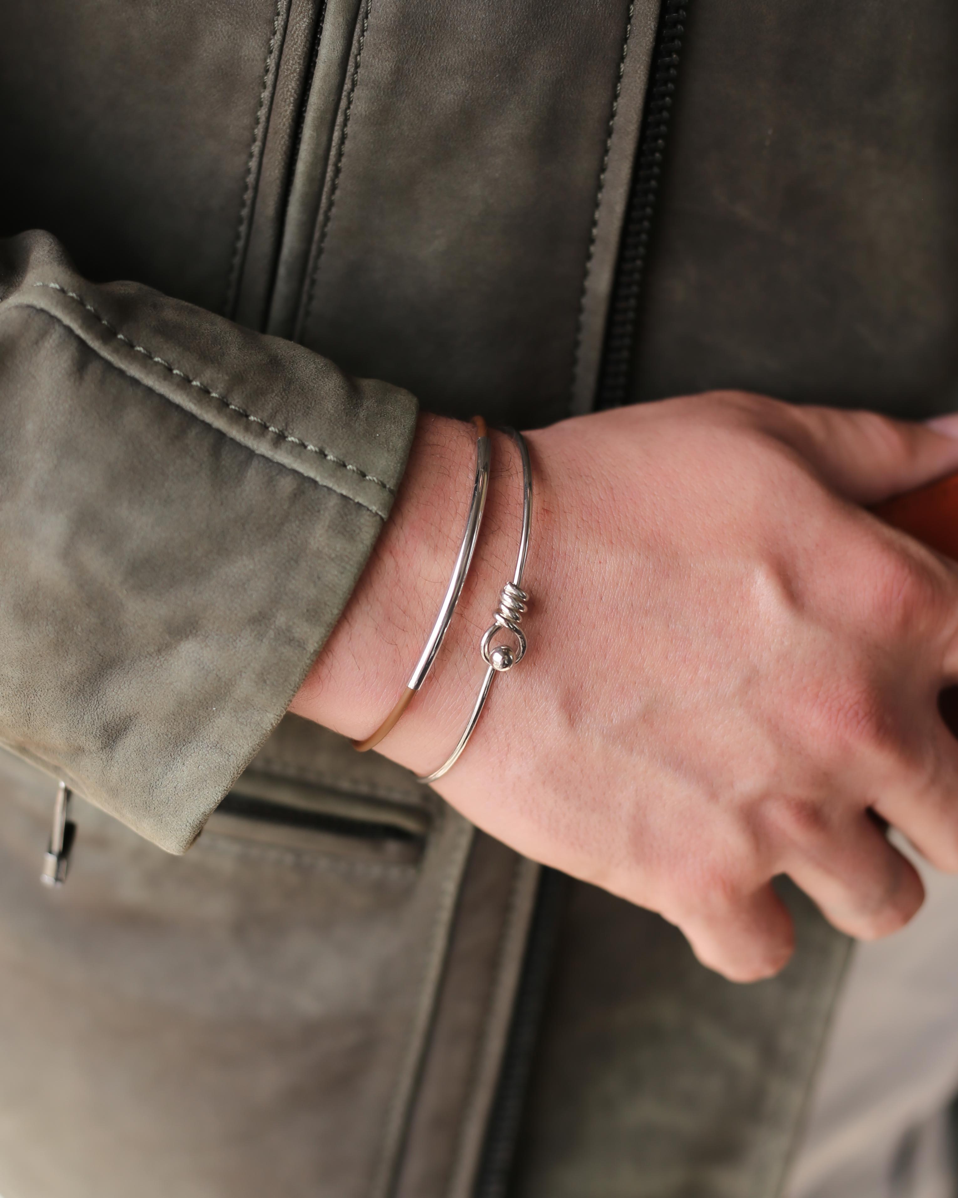 Silver Handcrafted Bracelet