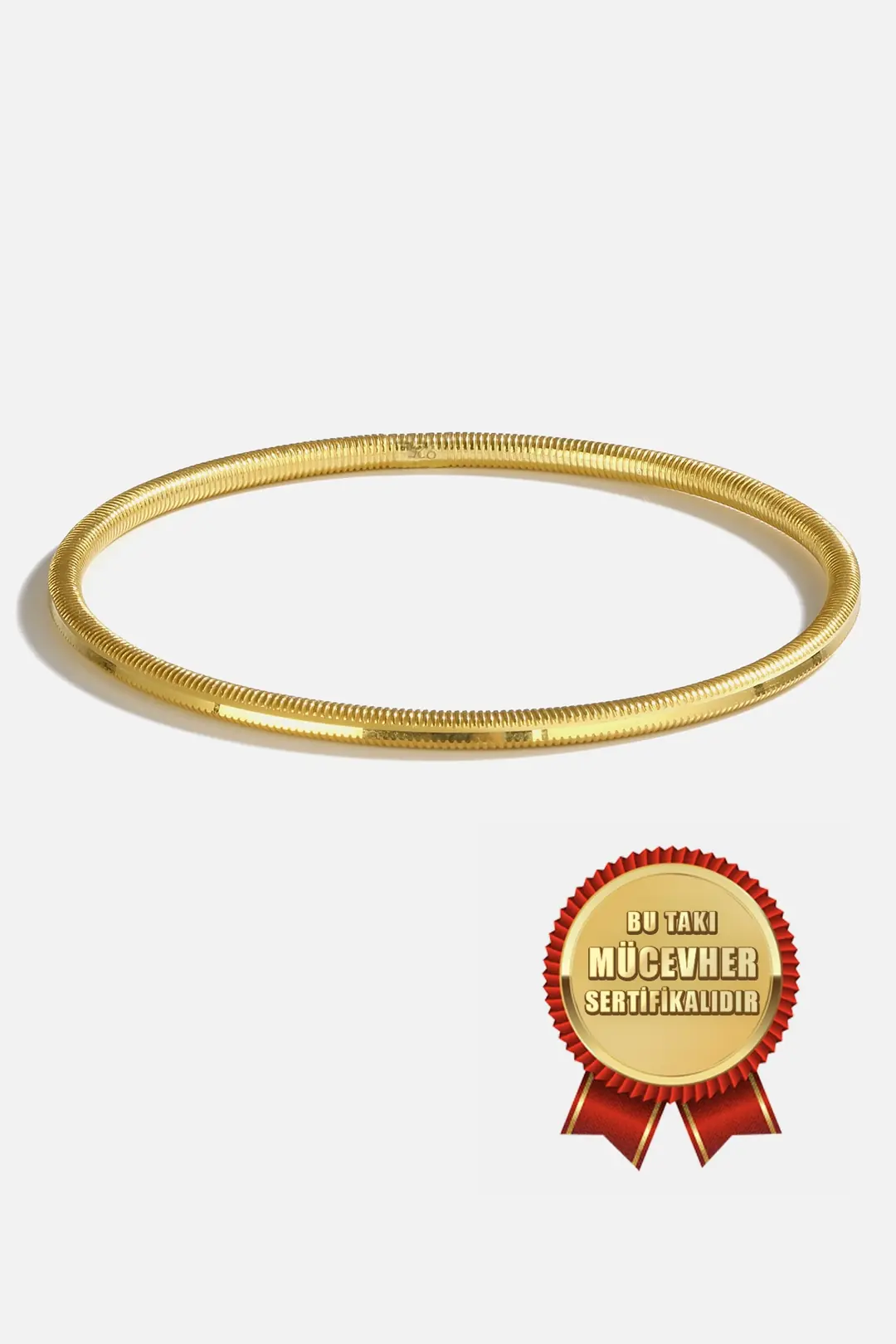 Yatırımlık 925 K Silver Ajda Bangle