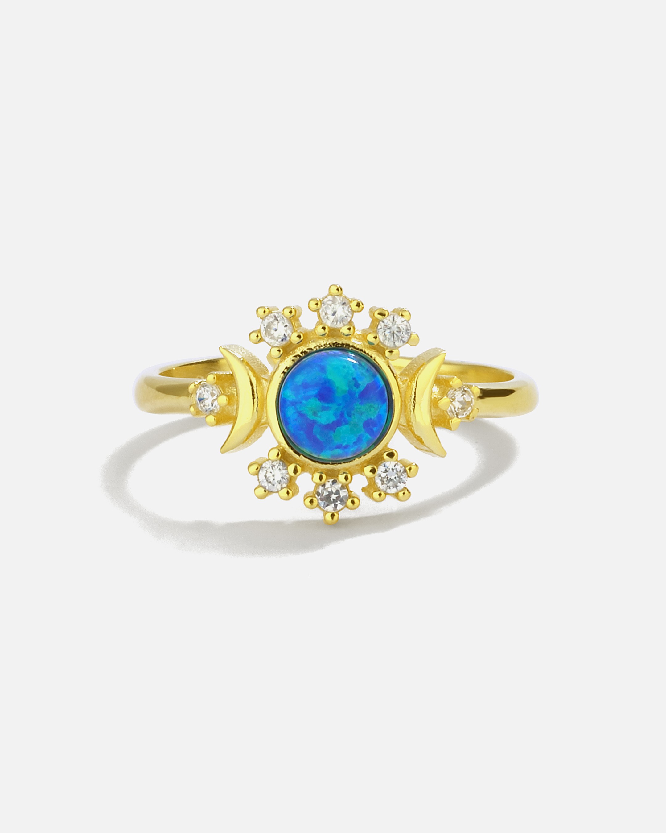 Silver Ring with Opal Stone