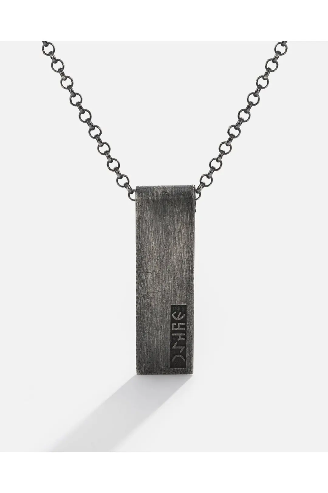 Silver Personalized Göktürk Necklace