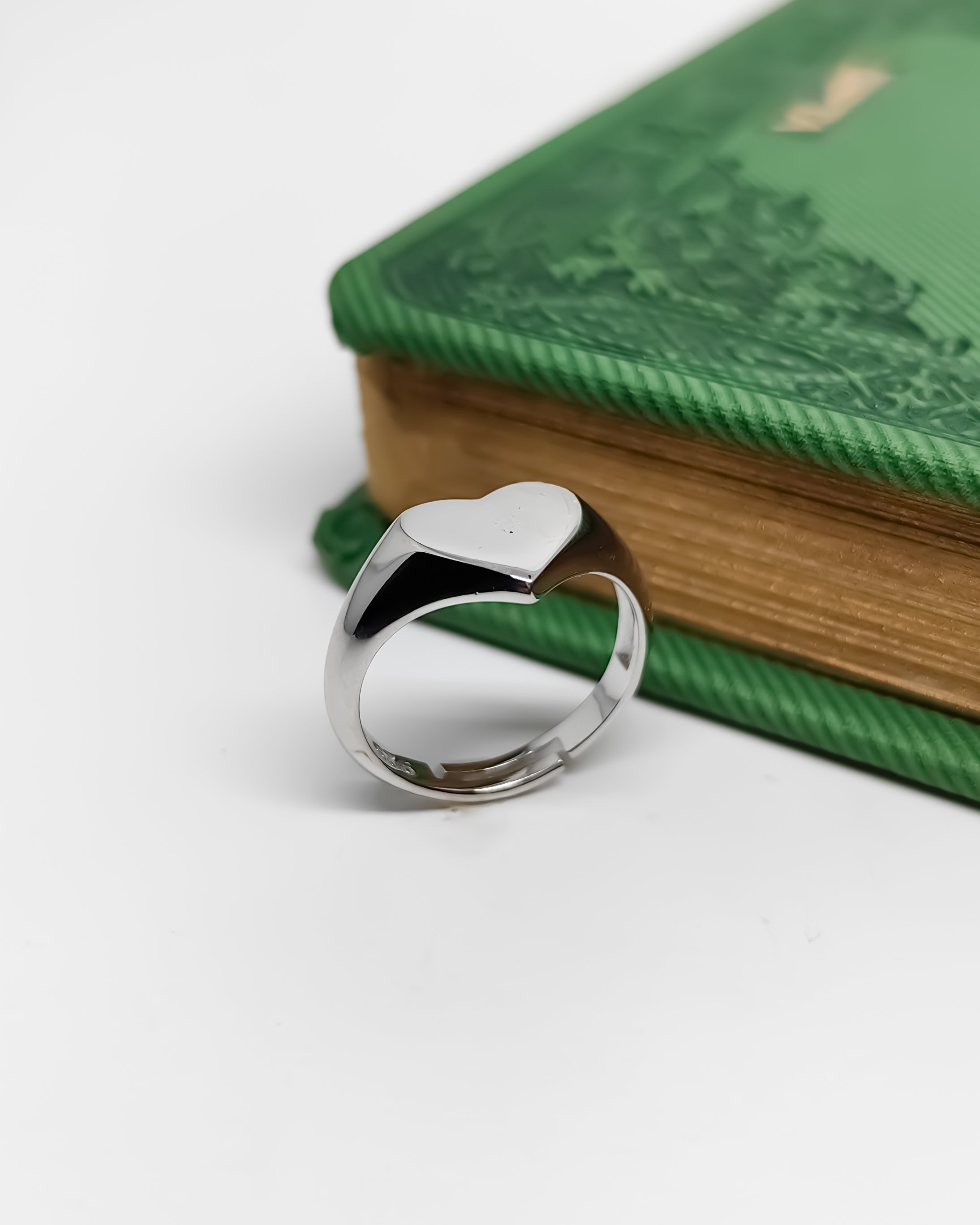 Silver Heart Ring