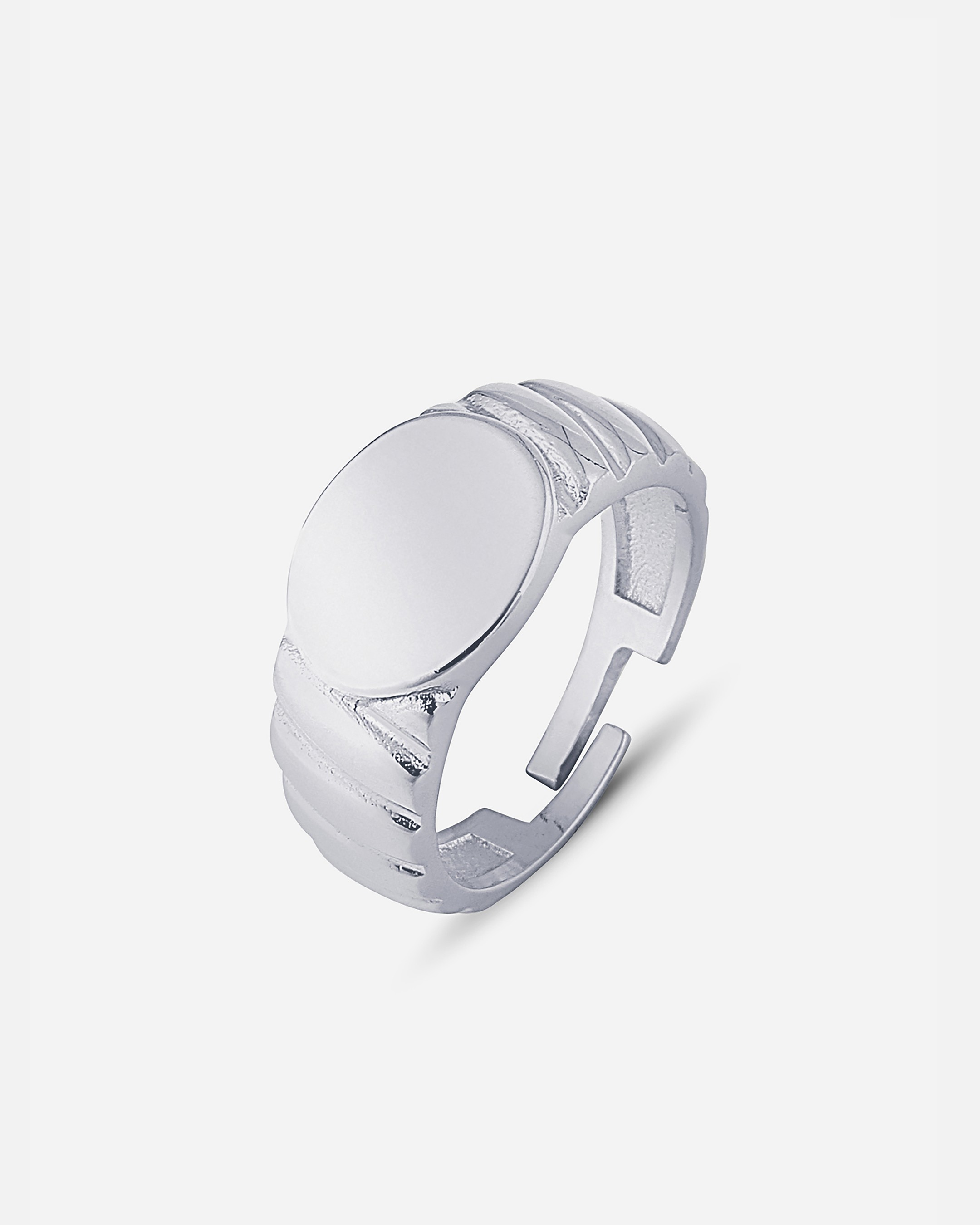 Silver Knight Ring