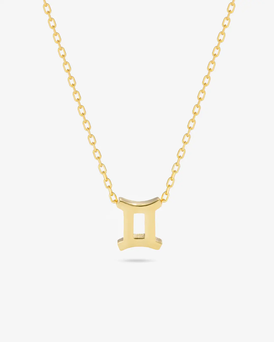 Silver İkizler Burcu Necklace