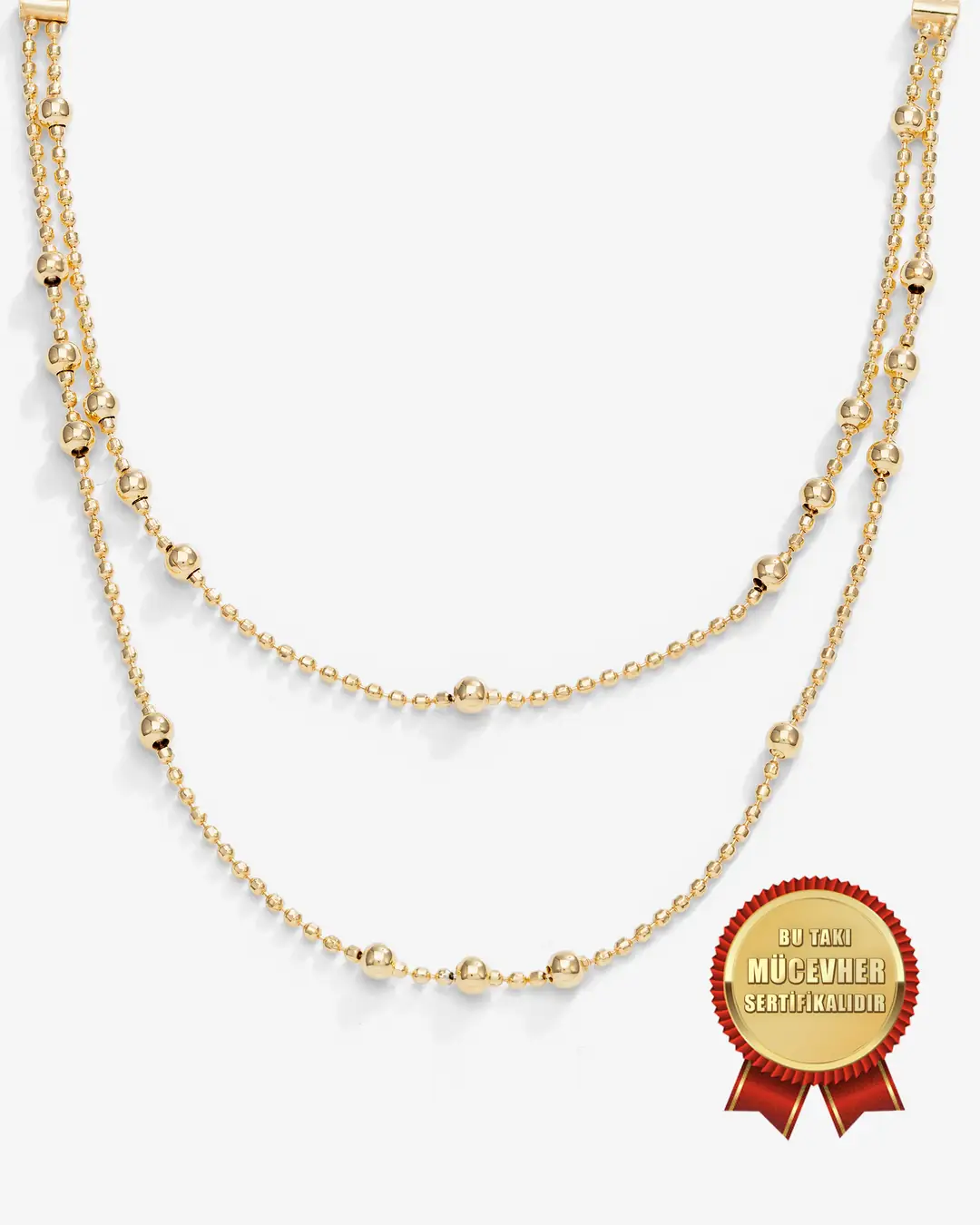 Mikron Gold Plated 925 K Silver Italian Argento Milano Necklace