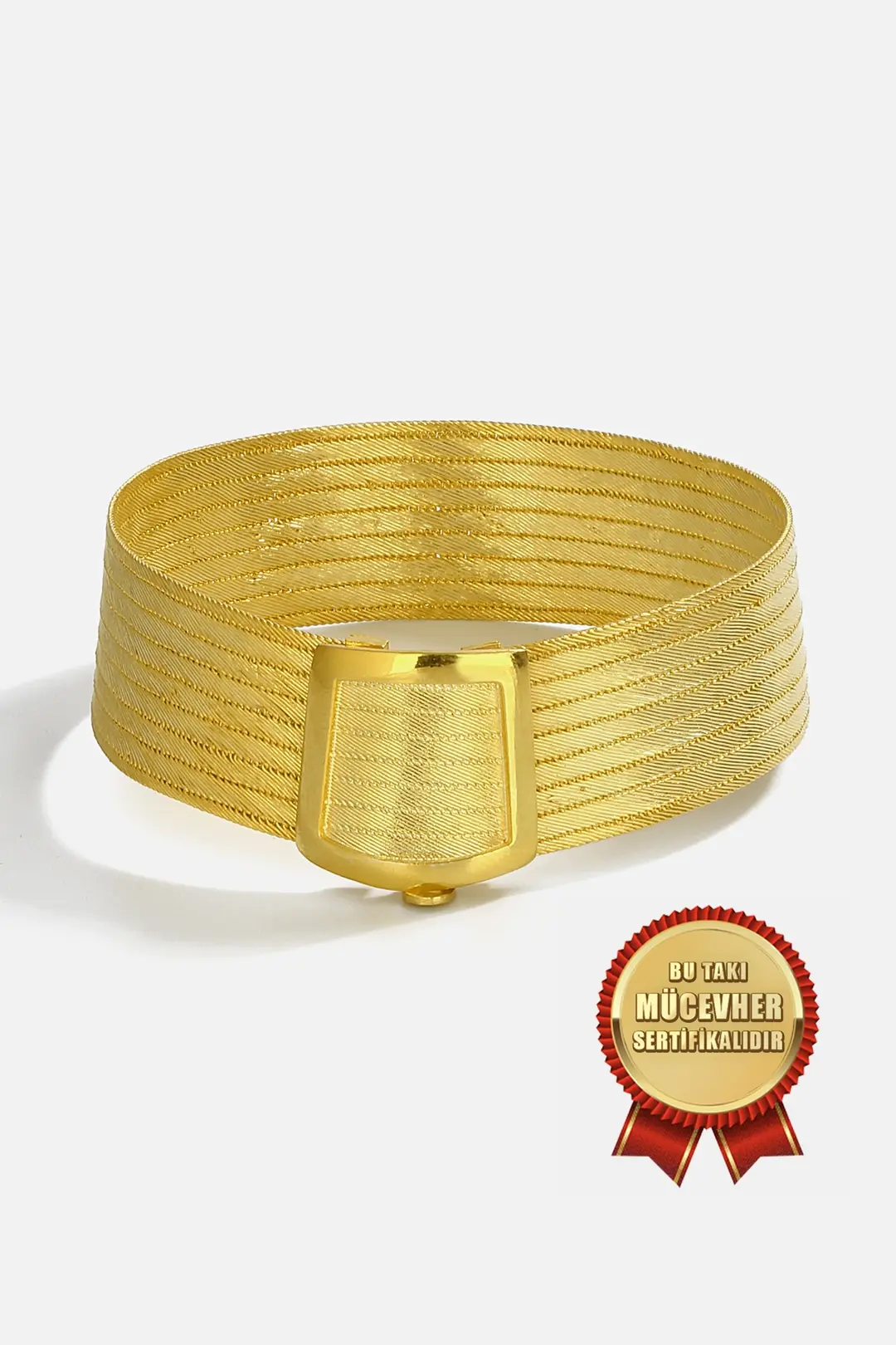 925 K Silver 9 Row Trabzon Hasırı Bracelet