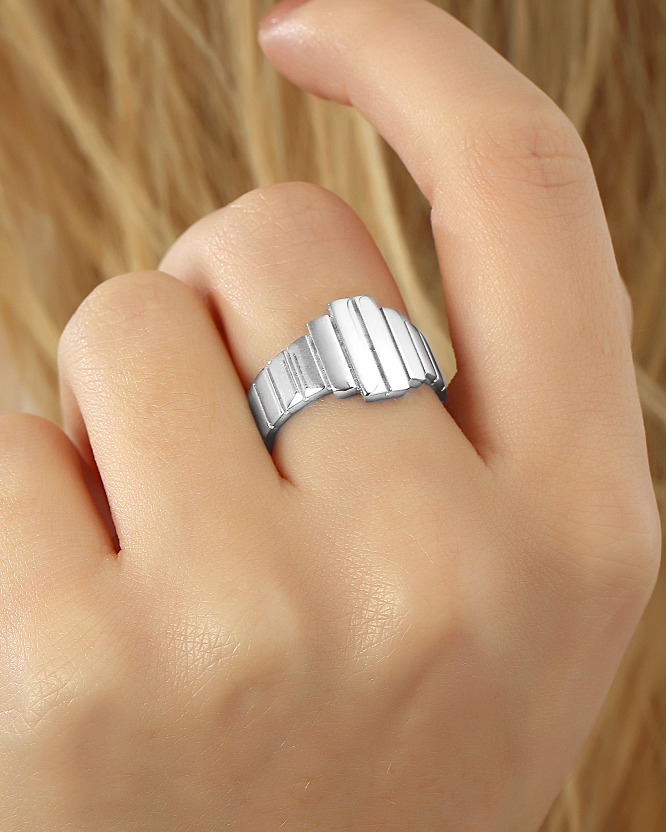 Bague Chevalier en Argent