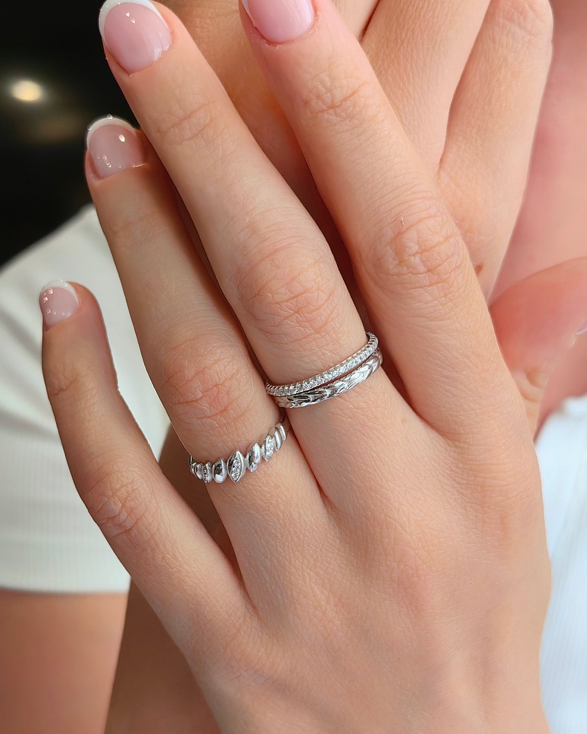 Knitted Silver Ring