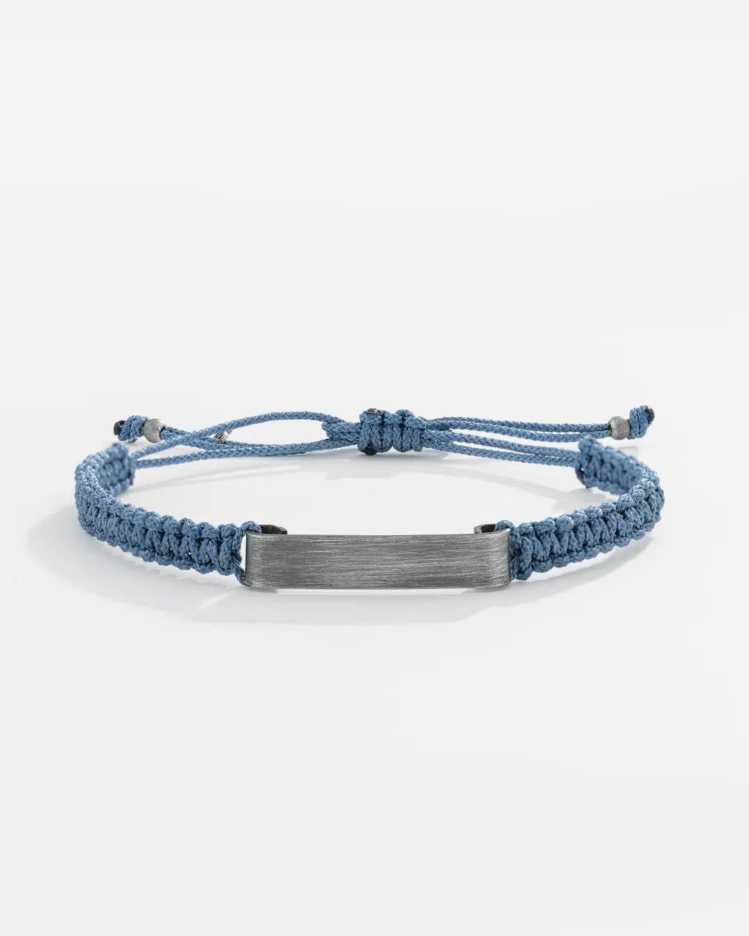 Makrome Strap Design Silver Bracelet