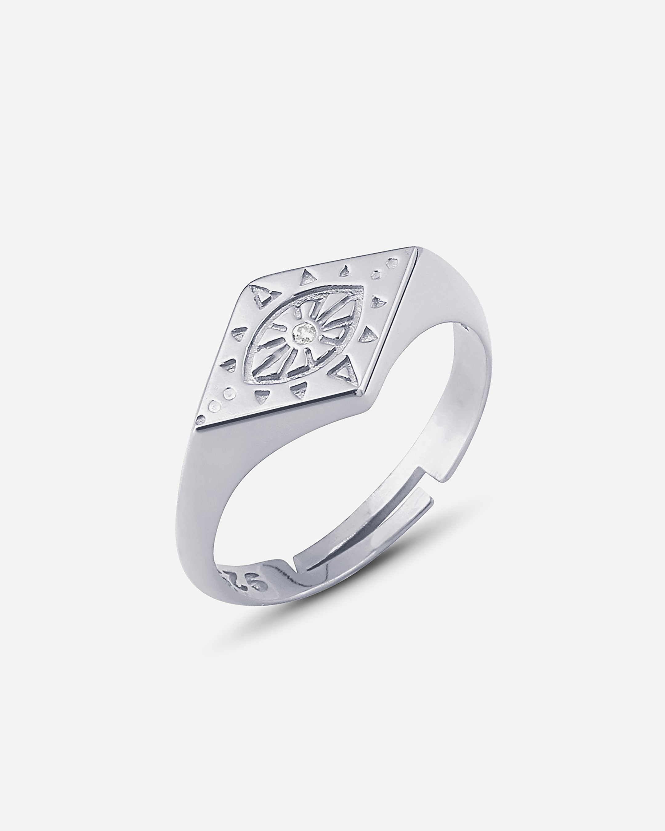 Silver Knight Ring