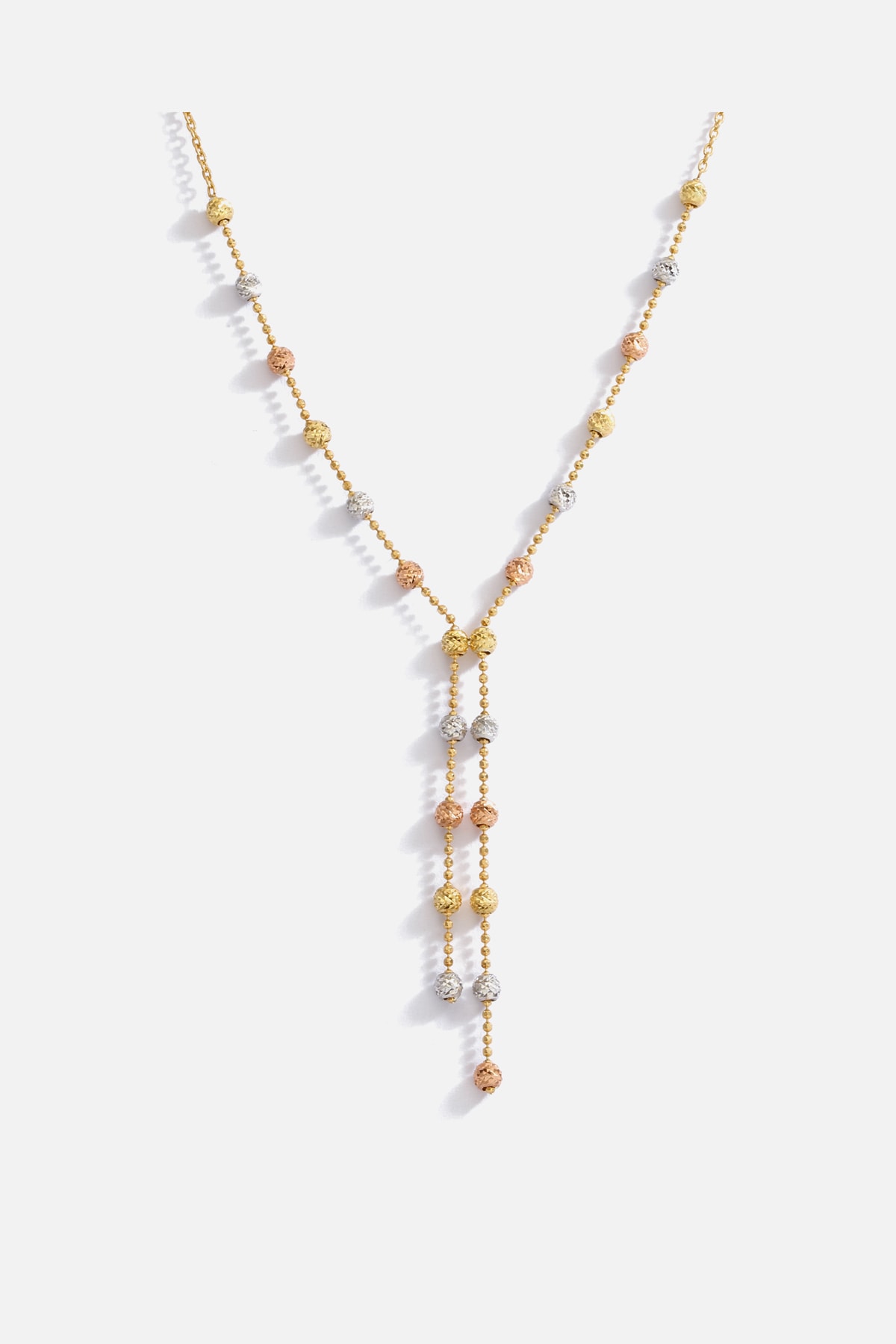 Mikron Altın Kaplama Gümüş Dorika Kolye