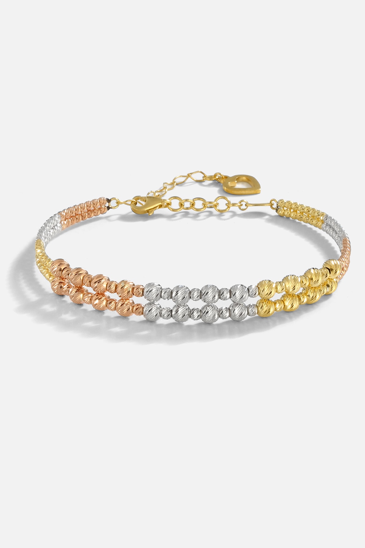 Mikron Altın Kaplama Gümüş Dorika Bilezik