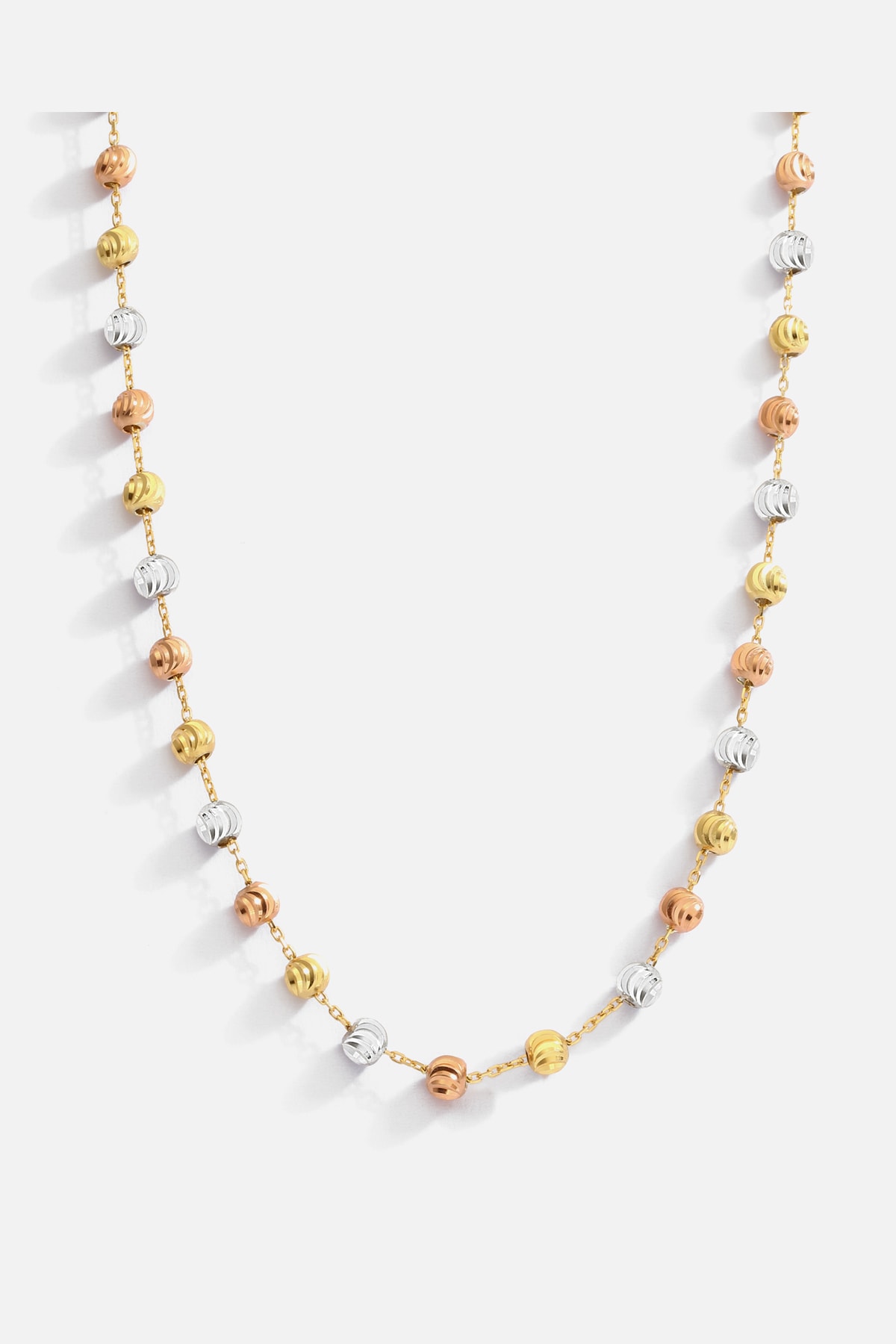 Mikron Altın Kaplama Gümüş Dorika Kolye