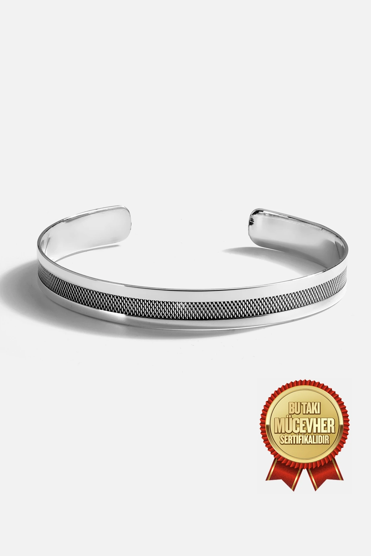 Gümüş Erkek Bilekliği - Erkek