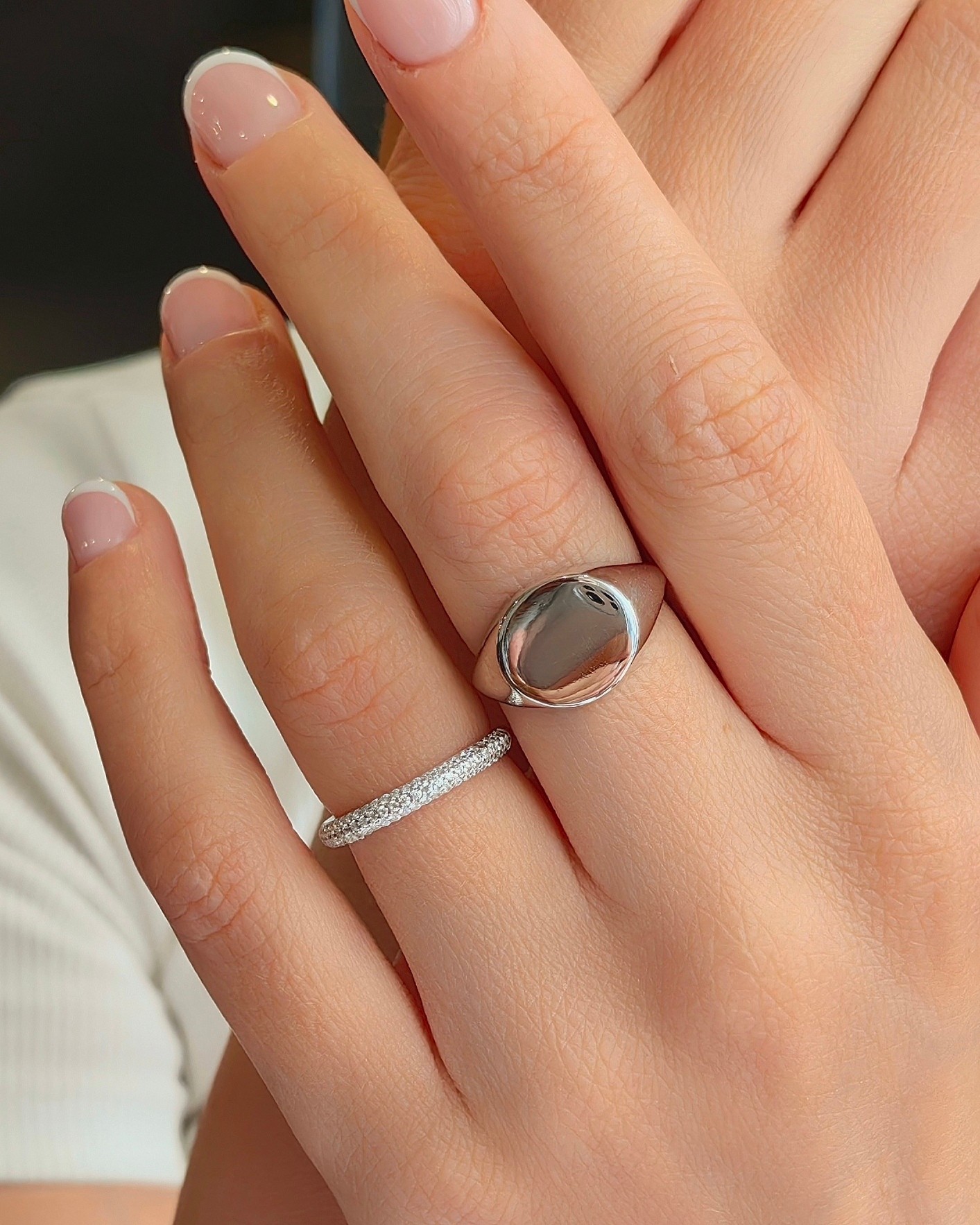 Silver Knight Ring