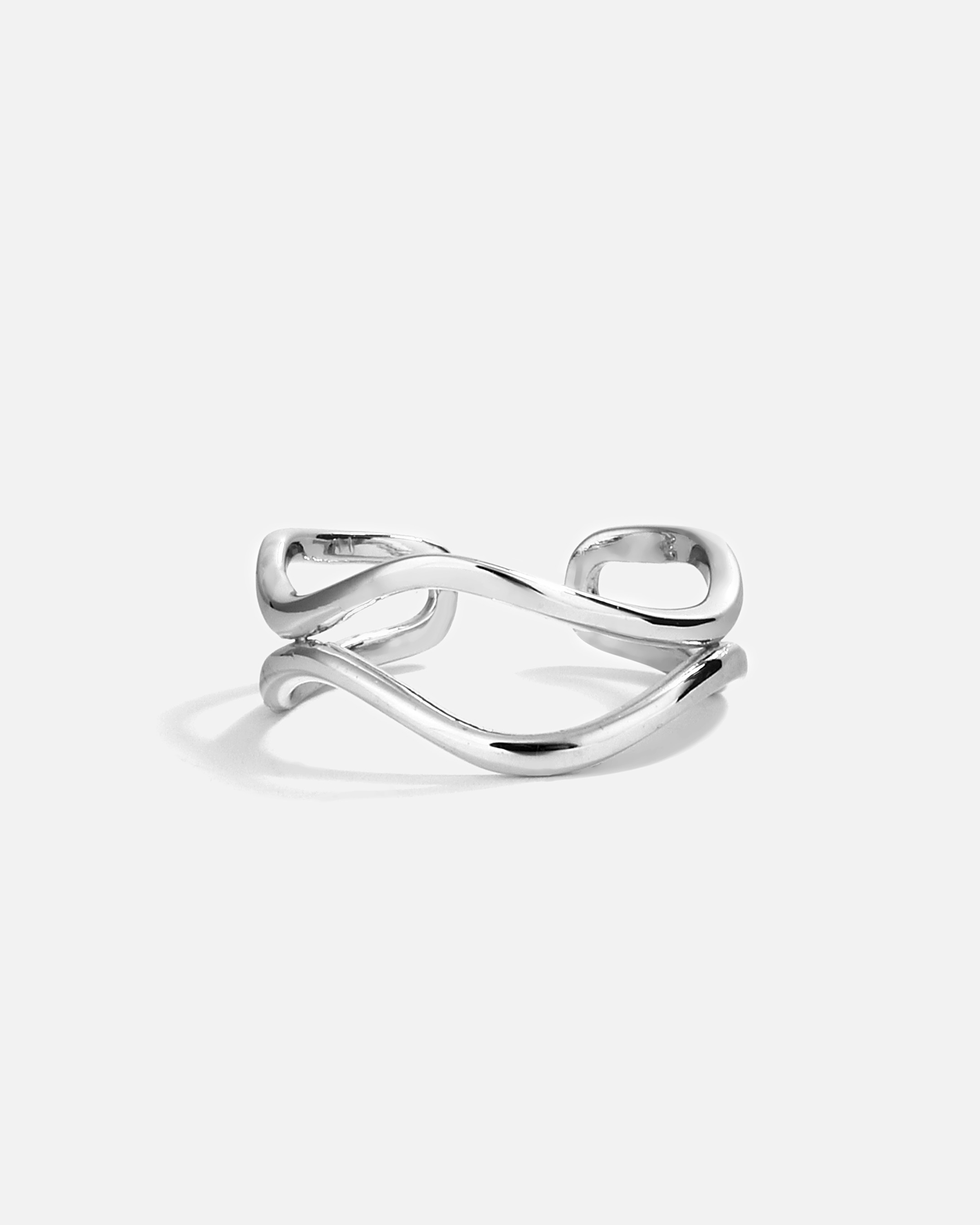 Bague Design en Argent - Or blanc