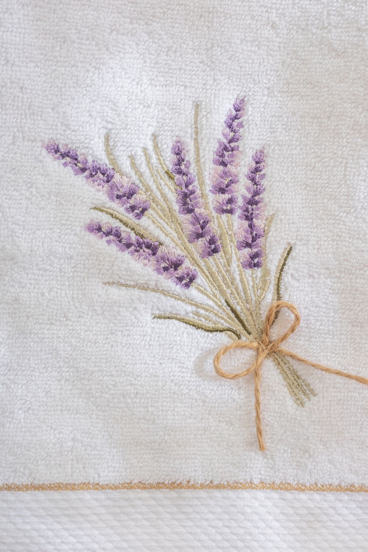 Lavender 50x80 Ikili El/yüz Havlu Seti %100pamuk