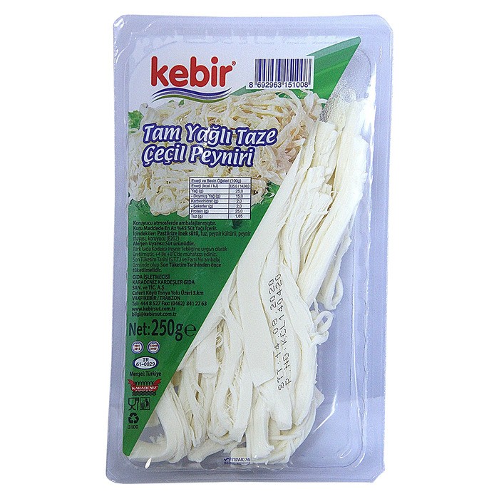 Çeçil Peyniri 250 Gr