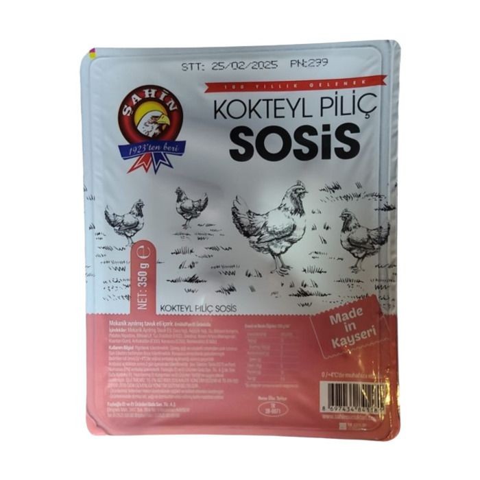 Sosis Piliç Kokteyl 350 Gr