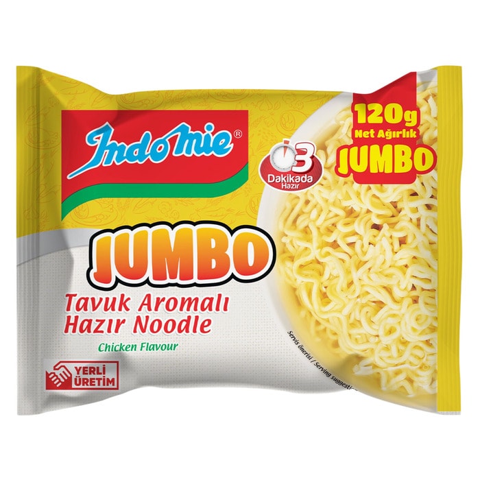 Noodle Jumbo Tavuklu 120 Gr