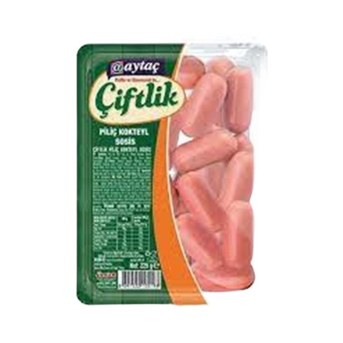 Sosis Çiftlik Piliç Kokteyl 225 Gr