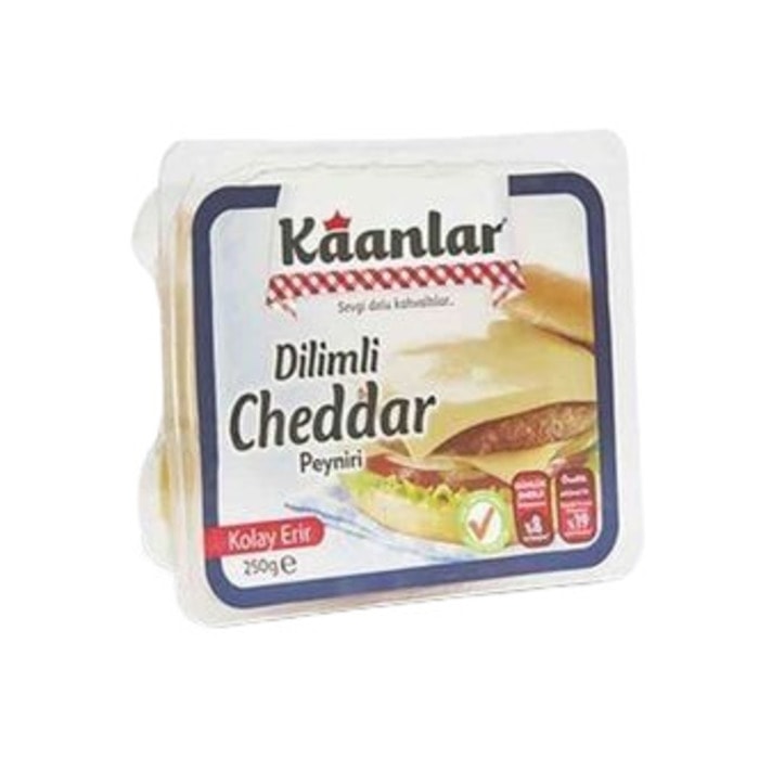 Cheddar Dilimli Peynir 250 Gr