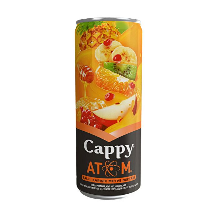 Meyve Suyu Atom Ballı & Karışık Nektarı 330 Ml