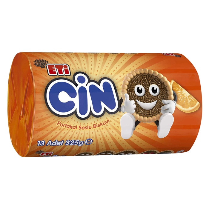 Bisküvi Cin Portakal Soslu 325 Gr
