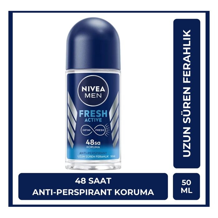 Men Erkek Roll-on Deodorant Fresh Active 50 Ml