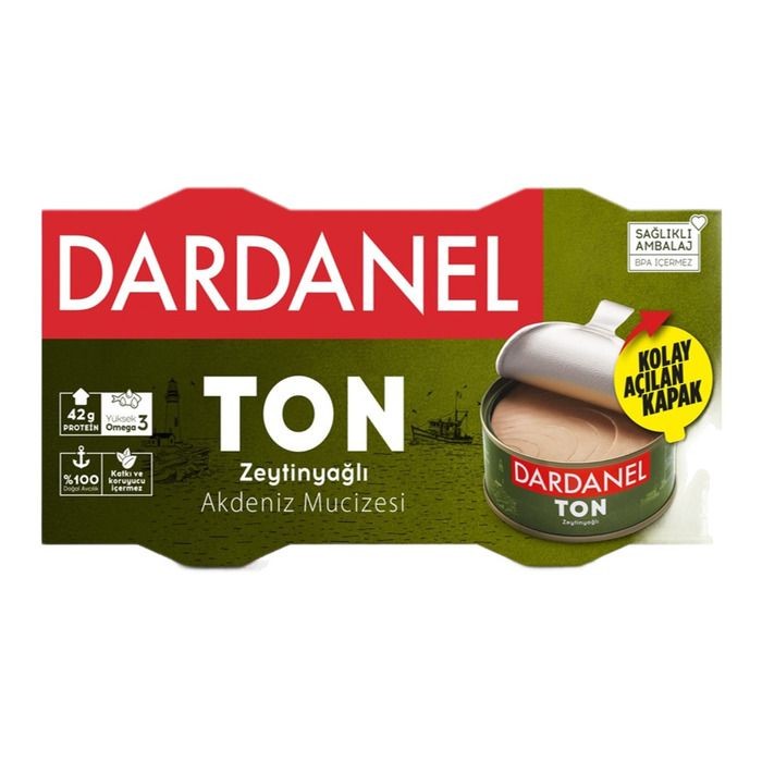 Ton Balığı Zeytinyağlı 2x140 Gr