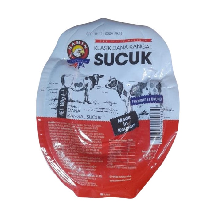 Sucuk Dana Kangal 180 Gr
