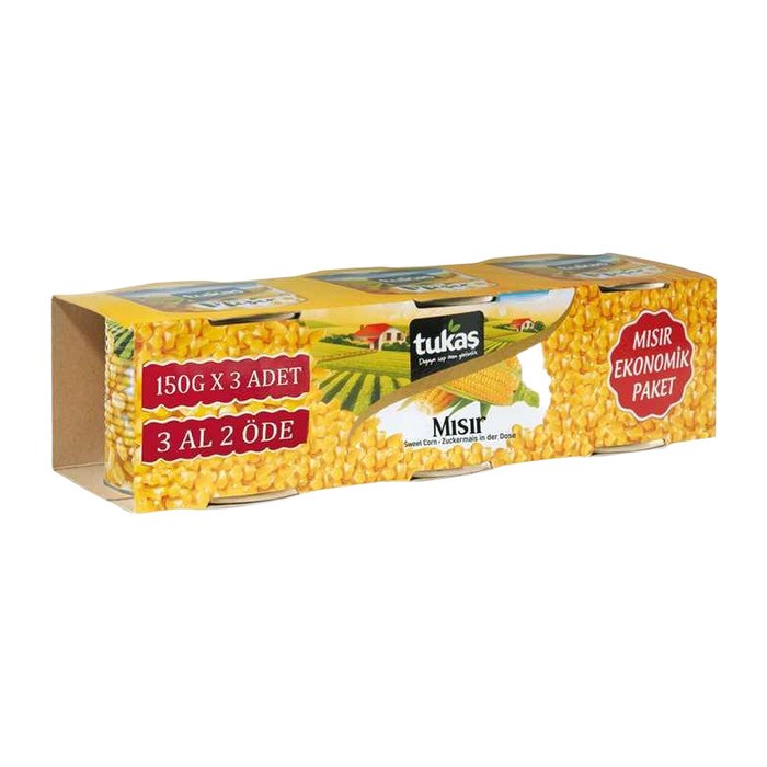 Mısır Konservesi 3x150 Gr