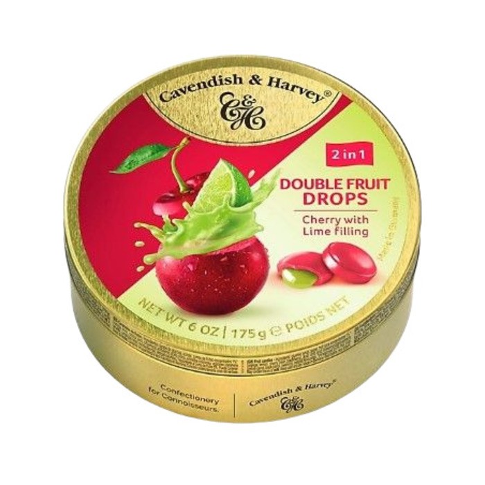 Vişneli Ve Misket Limon Dolgulu Aromalı Şeker 175 Gr