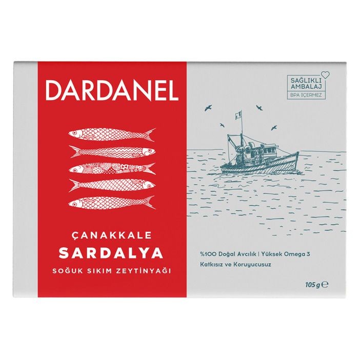 Ton Balığı Sardalya Konserve 105 Gr